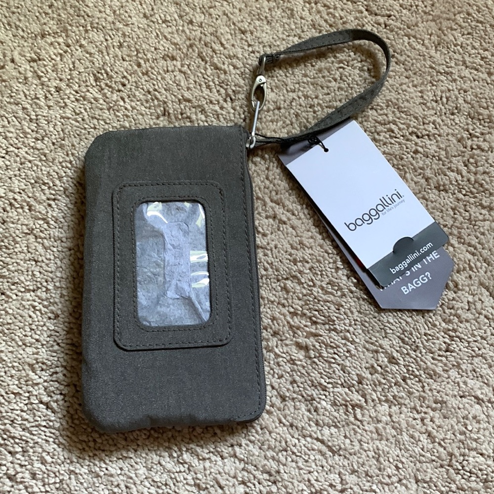 Grey Baggallini wallet/handbag